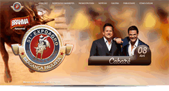 Desktop Screenshot of expoagrobraganca.com.br